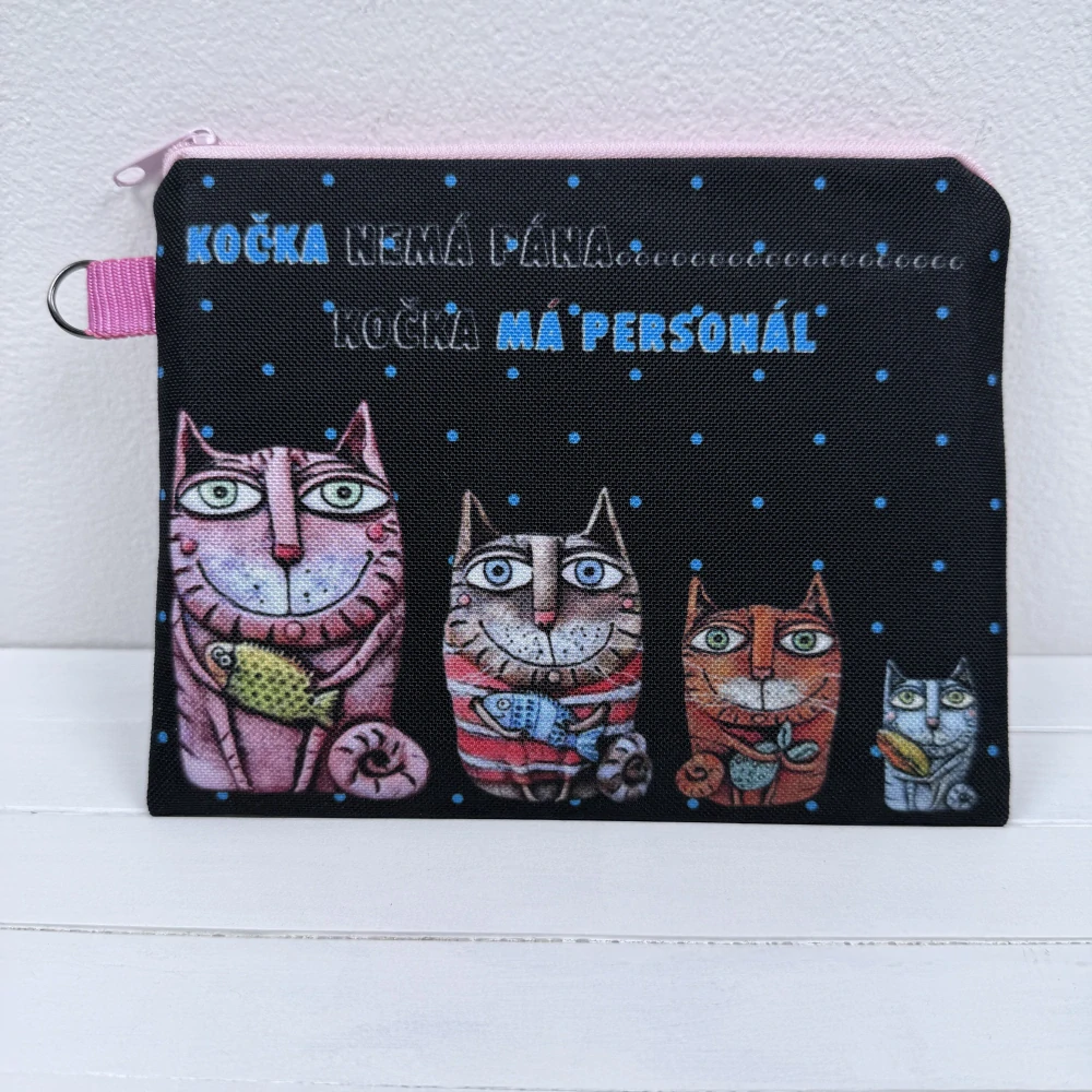 Kapsička Kočka nemá pána, kočka má personál