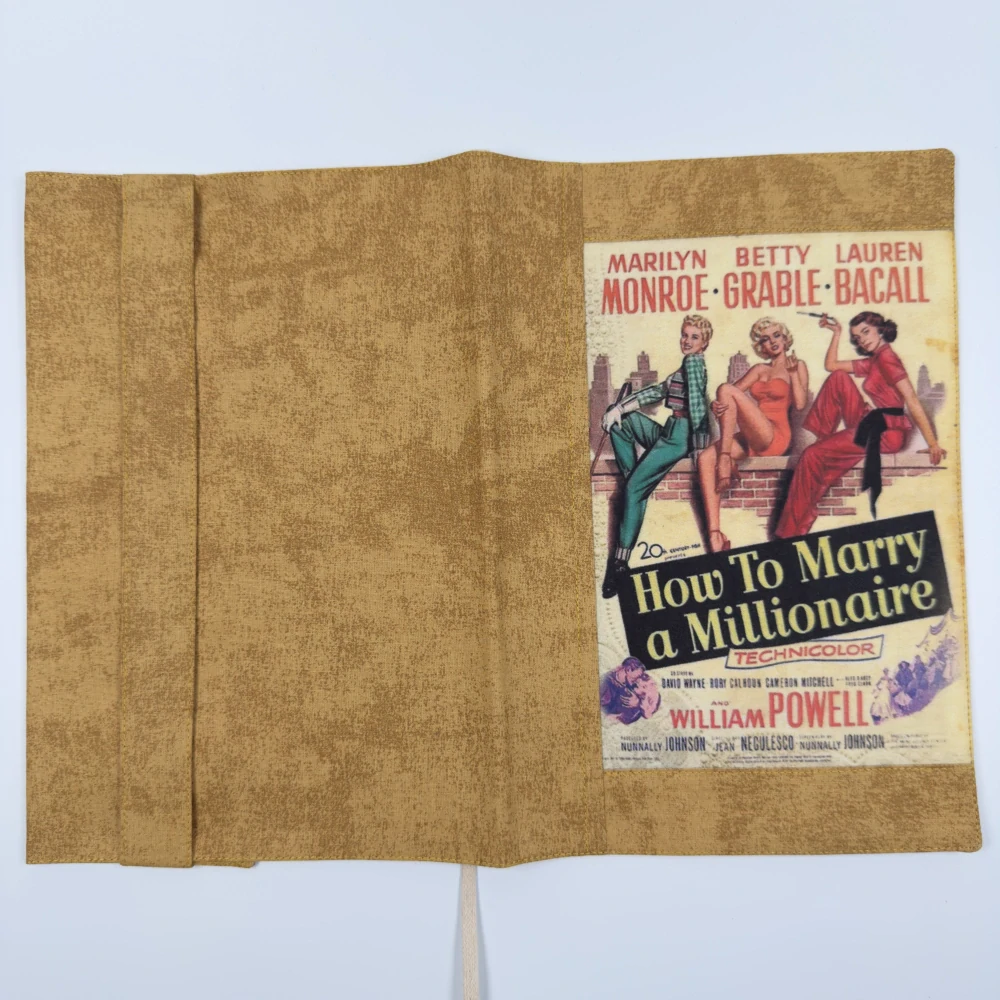 Látkový obal na knihu XL - How To Marry a Millionaire