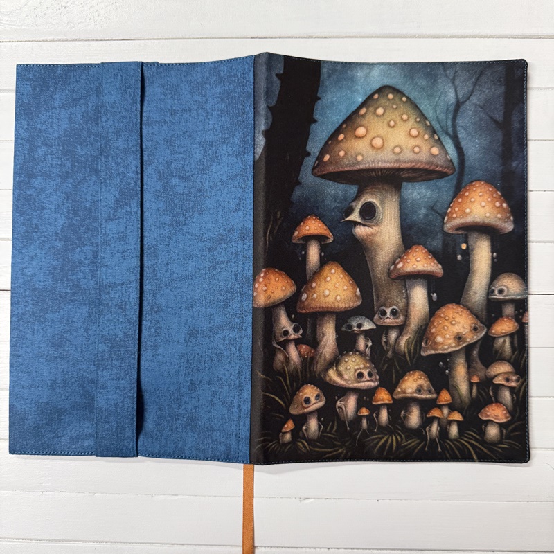 Obal na knihu XL - Houbičky