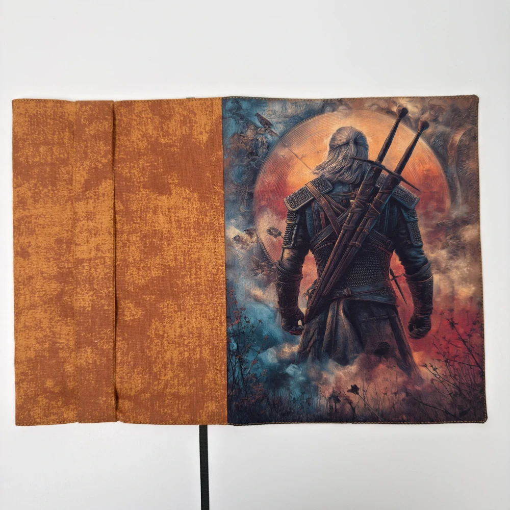 Lovec za úplňku – fantasy obal na knihu, velikost M plus