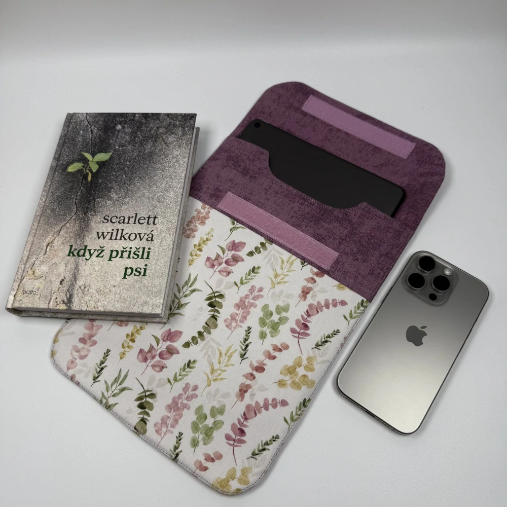 Pouzdro na tablet - Rostlinky