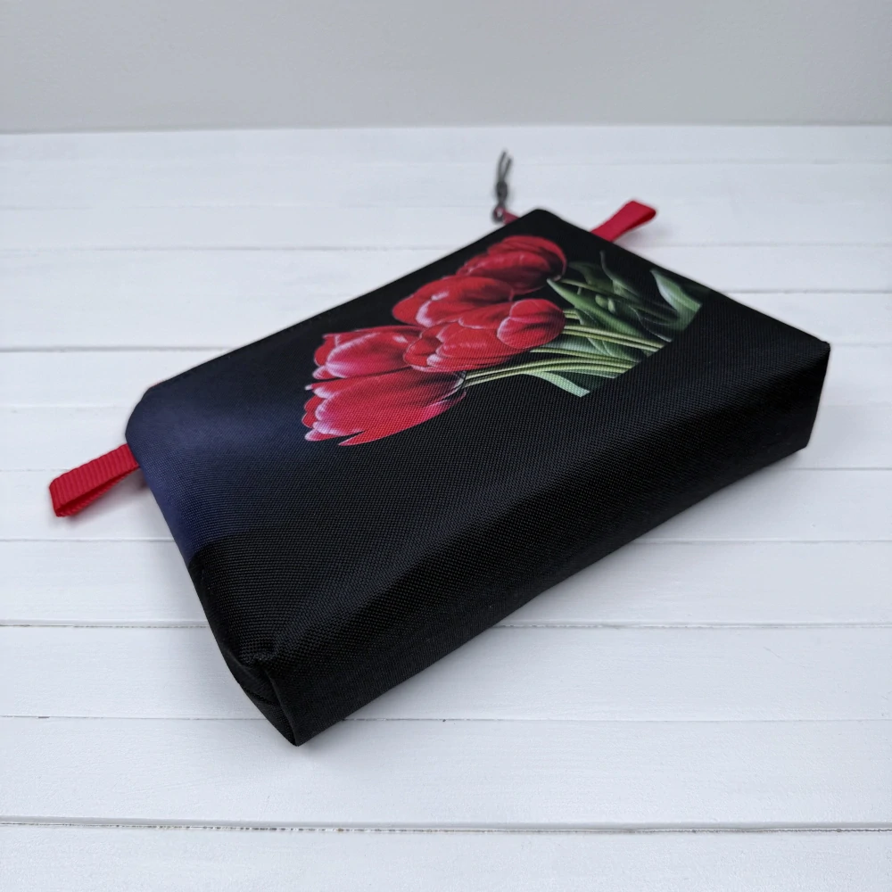 Kosmetická taštička - tulipány
