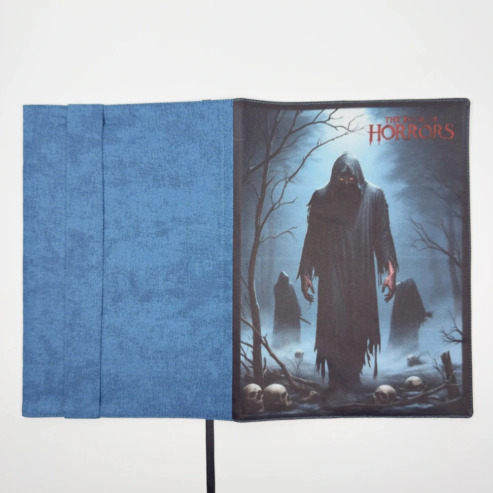 Nastavitelný obal na knihu – The Book of Horrors, velikost L