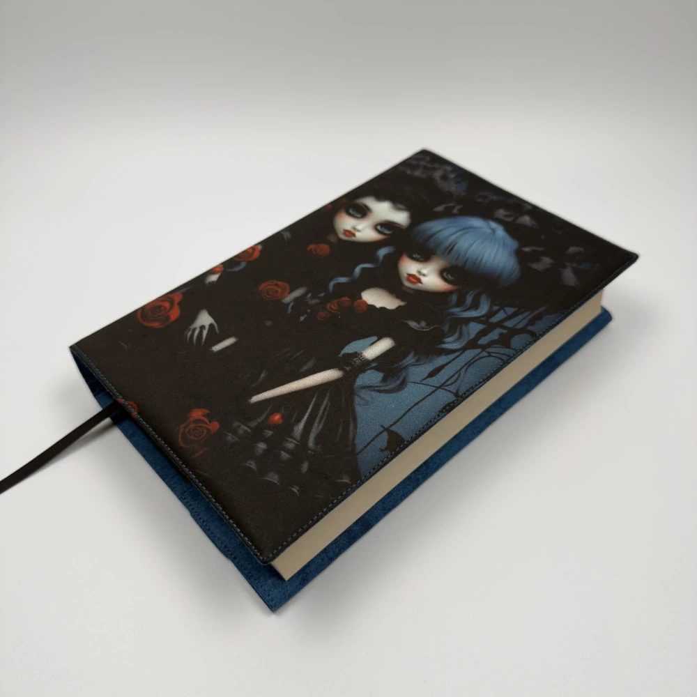 Nastavitelný obal na knihu – V gothic stylu, velikost L