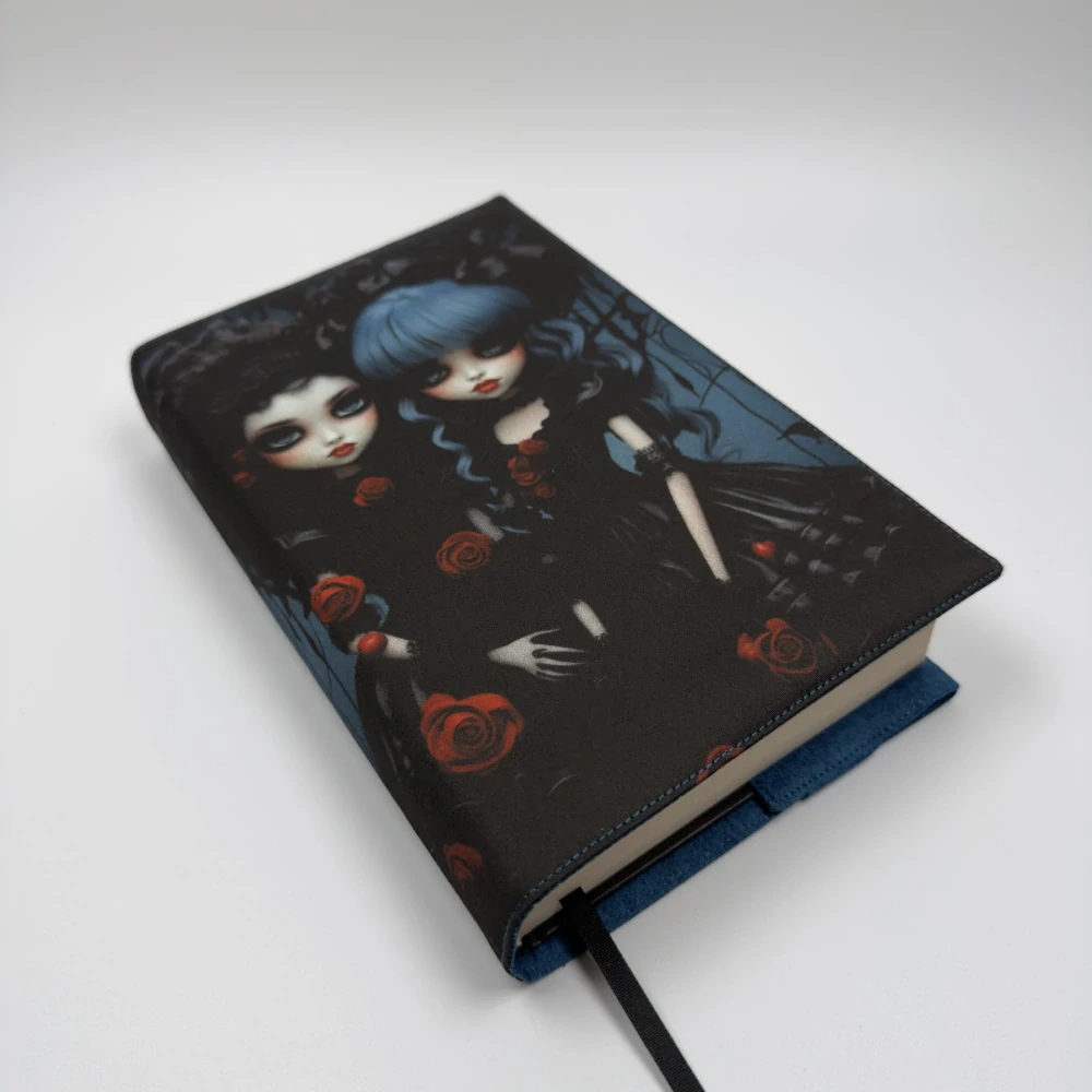 Nastavitelný obal na knihu – V gothic stylu, velikost L
