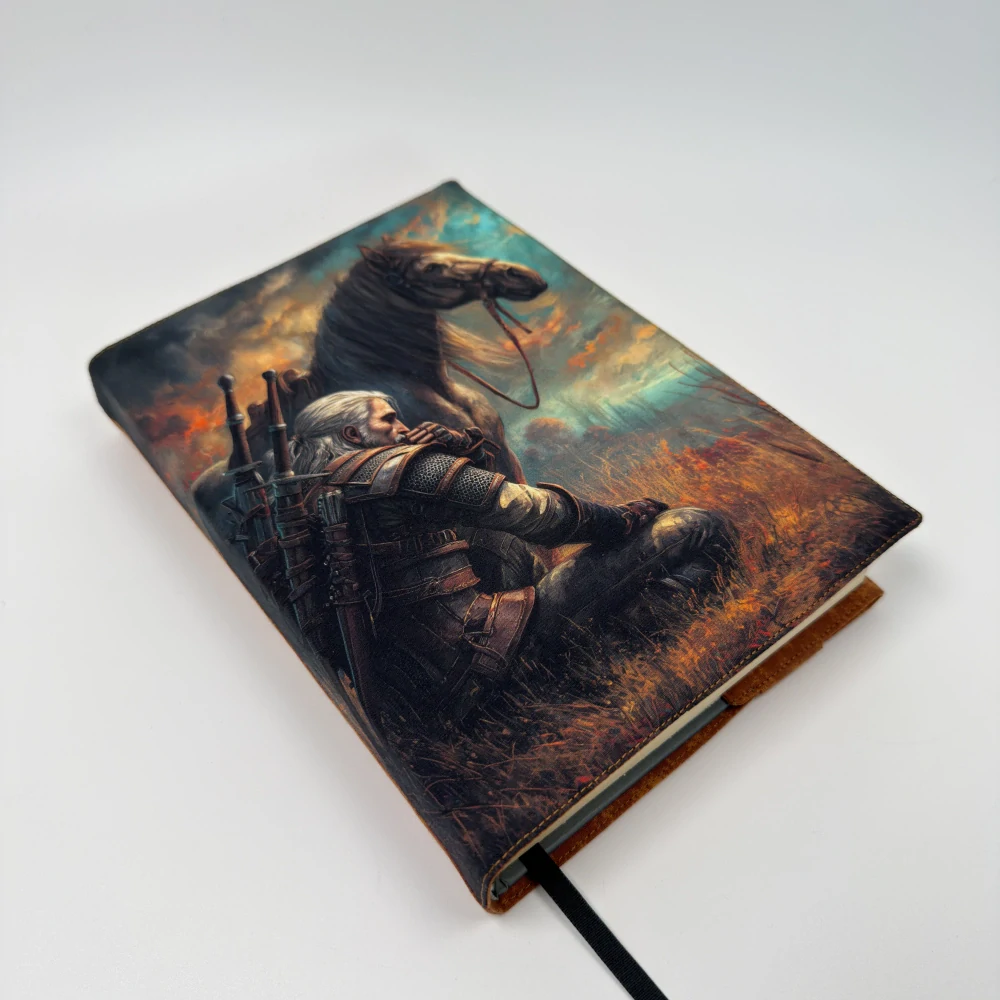 Zaklínač na cestě – fantasy obal na knihu, velikost M plus