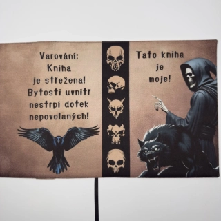 Nastavitelný obal na knihu – Tato kniha je moje!, velikost L