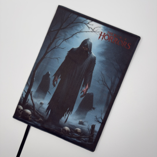 Nastavitelný obal na knihu – The Book of Horrors, velikost L