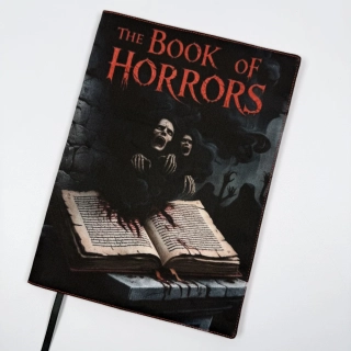 Látkový obal na knihu – The Book of Horrors, velikost L